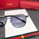Best Replica Cartier Polarized lens Gold frame Sunglasses - Mens Gift (9)_th.jpg